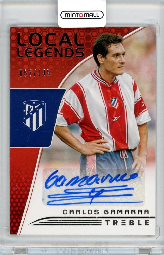 ミントモール Mint 札幌店 18 19 Panini Treble Soccer Carlos Gamarra Local Legends Autograph 199枚限定 63