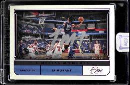 2021-22 Panini One and One Ja Morant  Timeless Moments Autographs Purple #5【10/35】 Memphis Grizzlies