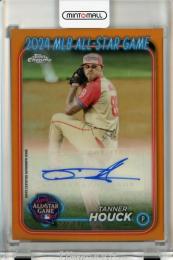 2024 Topps Chrome Update Tanner Houck '24 All-Star Game Autographs Orange Refractors #ASGCATH【23/25】
