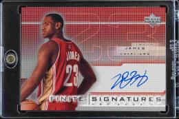 2003-04 Upper Deck Finite  LeBron James #LJ  Autograph 【/150】 Cleveland Cavaliers
