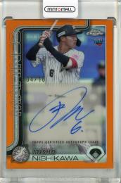 ミントモール / MINT 池袋店 / 2025 Topps Chrome NPB 西川史礁
