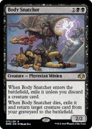 ボディ・スナッチャー foil MTG 日本語 FOIL)(旧枠仕様)ボディ
