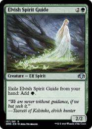 【DMR】【ENG】《エルフの指導霊/Elvish Spirit Guide》