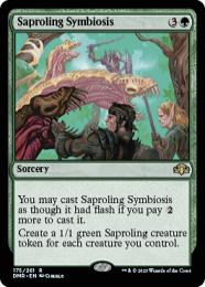 【DMR】【ENG】【Foil】《菌獣の共生/Saproling Symbiosis》