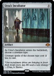 【ご確認用】モダンホライゾン3 foil ウルザの保育器 日本語 1枚 MTG Foil】(297)《ウルザの保育器/Urza's Incubator》[MH3] 茶R