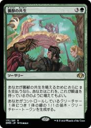 【DMR】【JPN】【Foil】《菌獣の共生/Saproling Symbiosis》