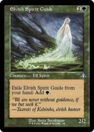【DMR】【ENG】【Foil】《エルフの指導霊/Elvish Spirit Guide》 旧枠版