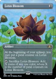 金粉の水蓮　日本語　ボーダーレス　foil 日)金粉の水蓮 / Gilded Lotus【SLD】 【Foil】 No.909｜MtG通販