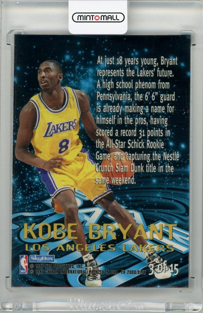 EX2000 Star Date 2000 #3 Kobe Bryant