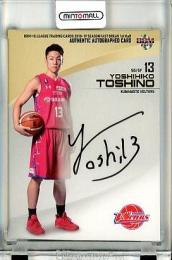 2018-19 BBM B.LEAGUE FAST BREAK 1st Half 俊野佳彦 直筆サインカード 縦版【84/90】