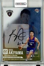 2019-20 BBM B.LEAGUE FAST BREAK 1st Half 秋山皓太 インサート直筆サインカード【12/25】