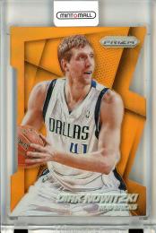 2014-15 Panini Prizm  Dirk Nowitzki Base Orange Die Cut Prizm 028/139