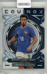 Panini Obsidian フランス代表 ヴァラン 直筆サインカード Panini Obsidian フランス代表 ヴァラン 直筆サインカード