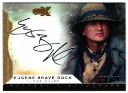 2019 CZX Super Heroes and Super-Villains EUGENE BRAVE ROCK as THE CHIEF Autographs 【220/310】