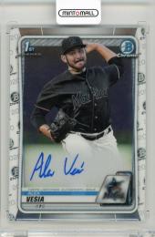 2020 Bowman Chrome Alex Vesia Prospect Autographs Miami Marlins