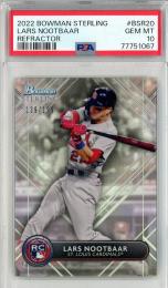 2022 Bowman Sterling Lars Nootbar Refractor【139/199】【PSA10】《Gem-MINT》 St. Louis Cardinals