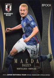 ラストNO 10/10 EPOCH 2023 サッカー日本代表 直筆サインカード
