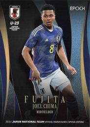 EPOCH 2024 サッカー日本代表 直筆サインカード 藤田譲瑠チマ