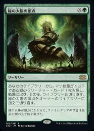 mtg 緑の太陽の頂点 ２枚セット EX+]緑の太陽の頂点/Green Sun's Zenith《日本語》【2X2】