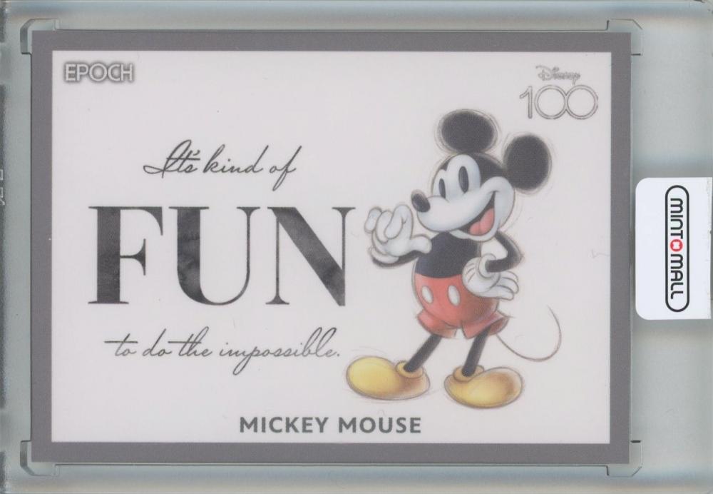 ディズニー DISNEY 創立100周年 EPOCH 2023 PREMIER EDITION  ミッキーマウス #10
