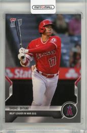 2021 Topps Now Shohei Ohtani MLB Leader in WAR(9.0) #910