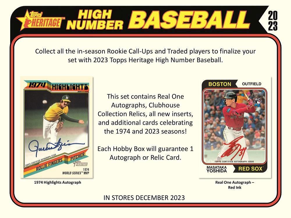 ミントモール / MINT-WEB店 (ボックス通販) / MLB 2023 TOPPS HERITAGE