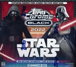 2022 STAR WARS CHROME BLACK HOBBY