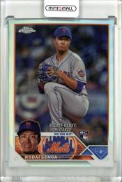 2023 Topps Chrome Update New York Mets Kodai Senga Base,Prizm Refractors