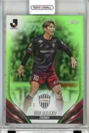 2024 TOPPS Jリーグ フラッグシップ 大迫勇也 #126 Green Foil【21/99】 ヴィッセル神戸