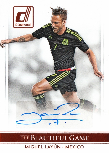 ミントモール Mint 札幌店 15 Panini Donruss Soccer Miguel Layun Autograph ミントモール Mint 札幌店 15 Panini Donruss Soccer Miguel Layun Autograph