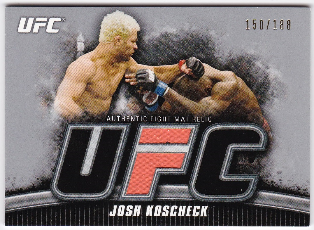 2010 Topps UFC Knockoutジョシュ・コスチェック マットカード 150/188