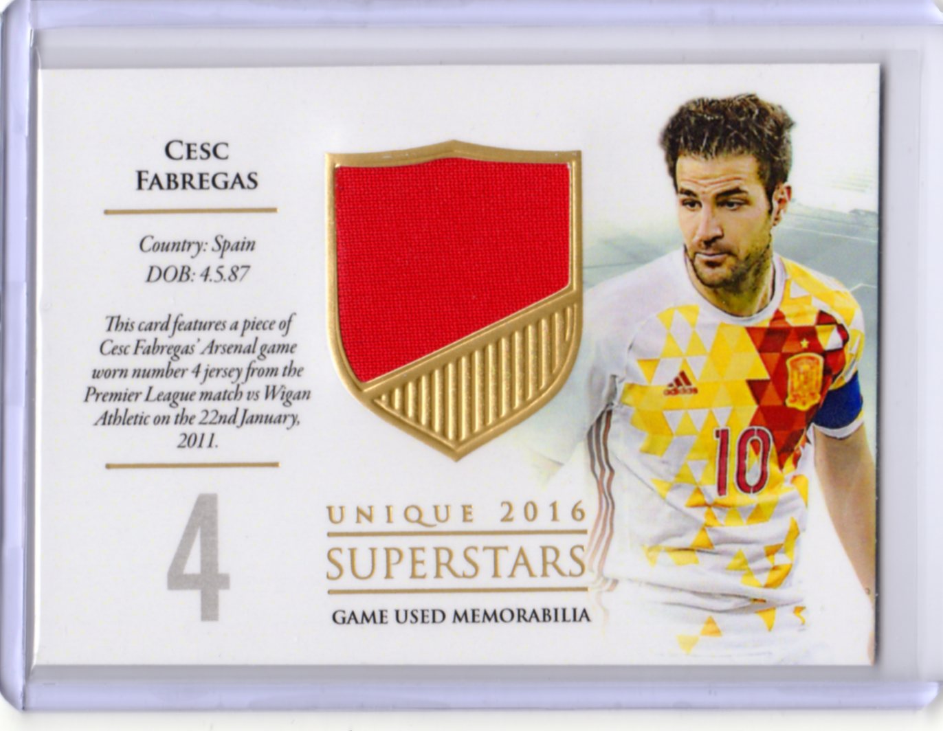希少　panini セスクファブレガス　サインカード 2025年最新】セスク サインの人気アイテム - メルカリ