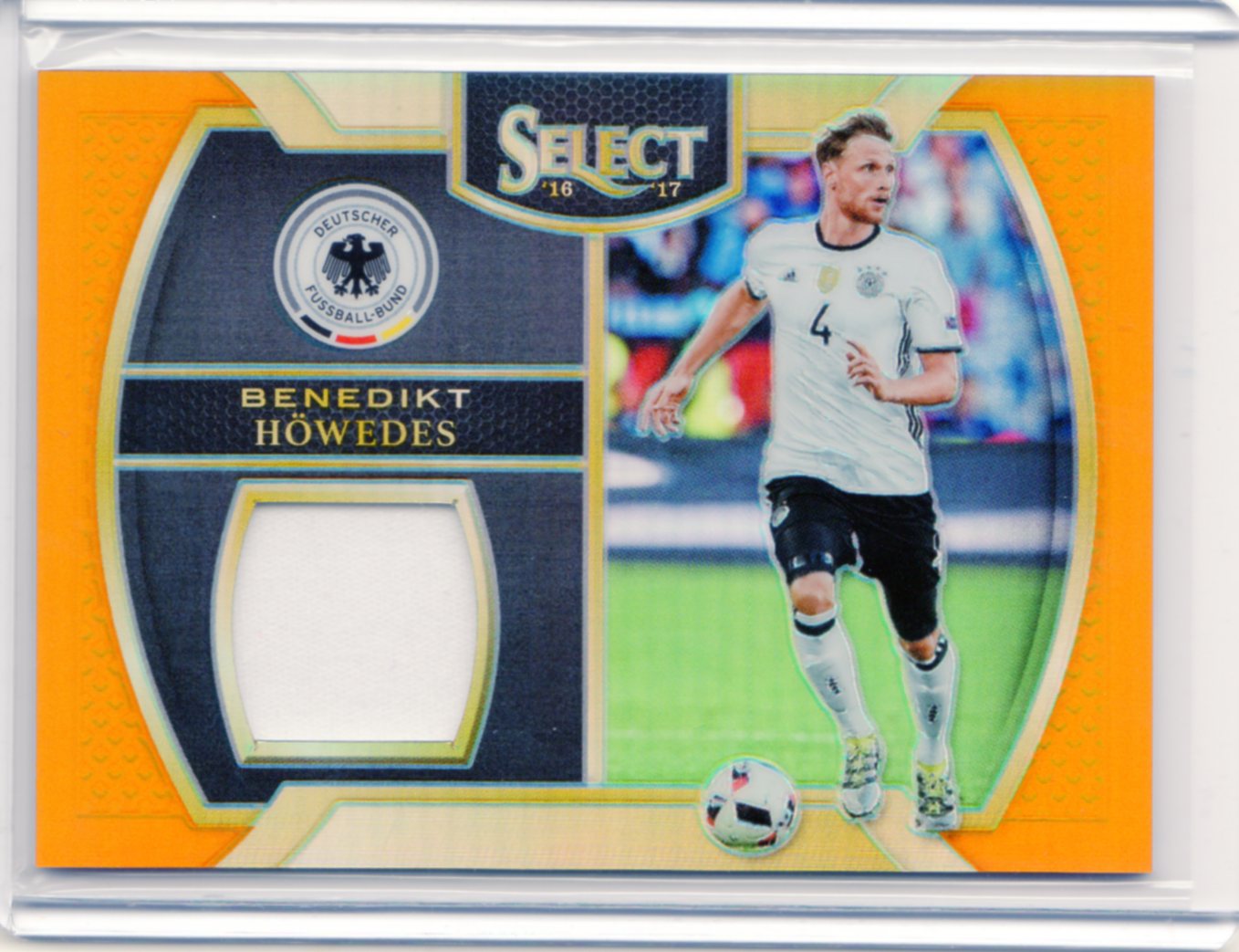 ミントモール Mint 福岡店 Panini 16 17 Select Soccer Benedikt Howedes Orange Jersey オレンジ パラレル ジャージカード 7 75 ミントモール Mint 福岡店 Panini 16 17 Select Soccer Benedikt Howedes Orange Jersey オレンジ パラレル ジャージカード 7 75