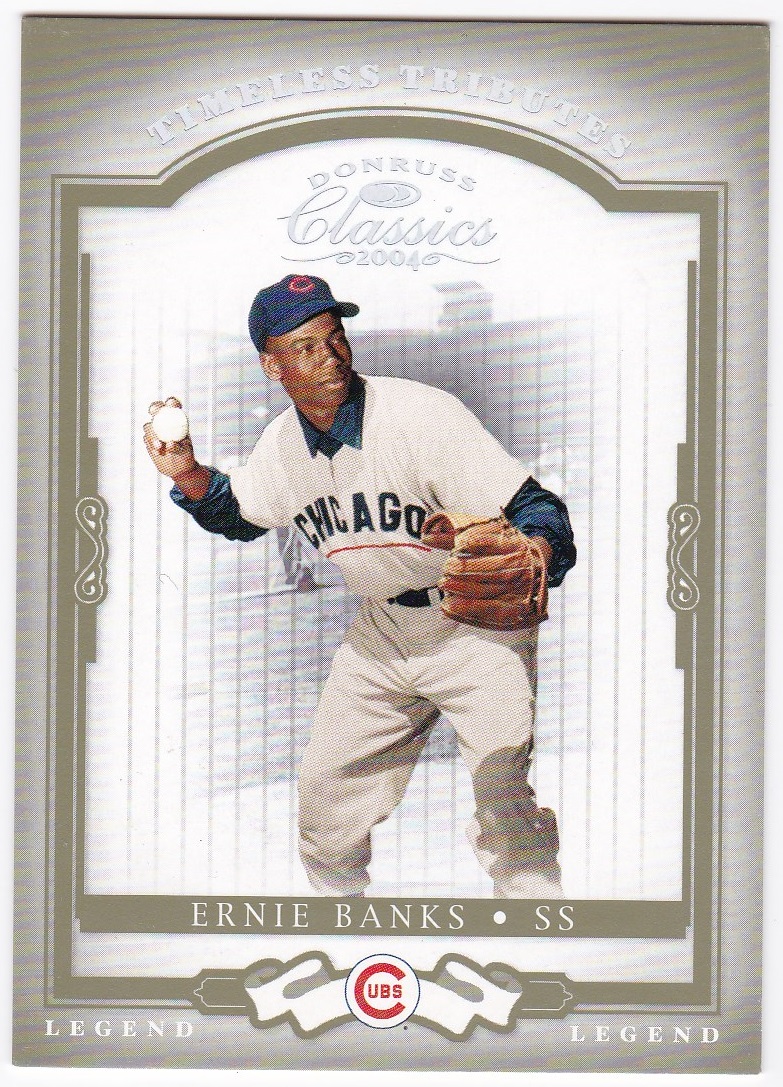 ミントモール Mint 横浜店 04 Donruss Classics Timeless Tributes Green 167 Ernie Banks Lgd 33 50