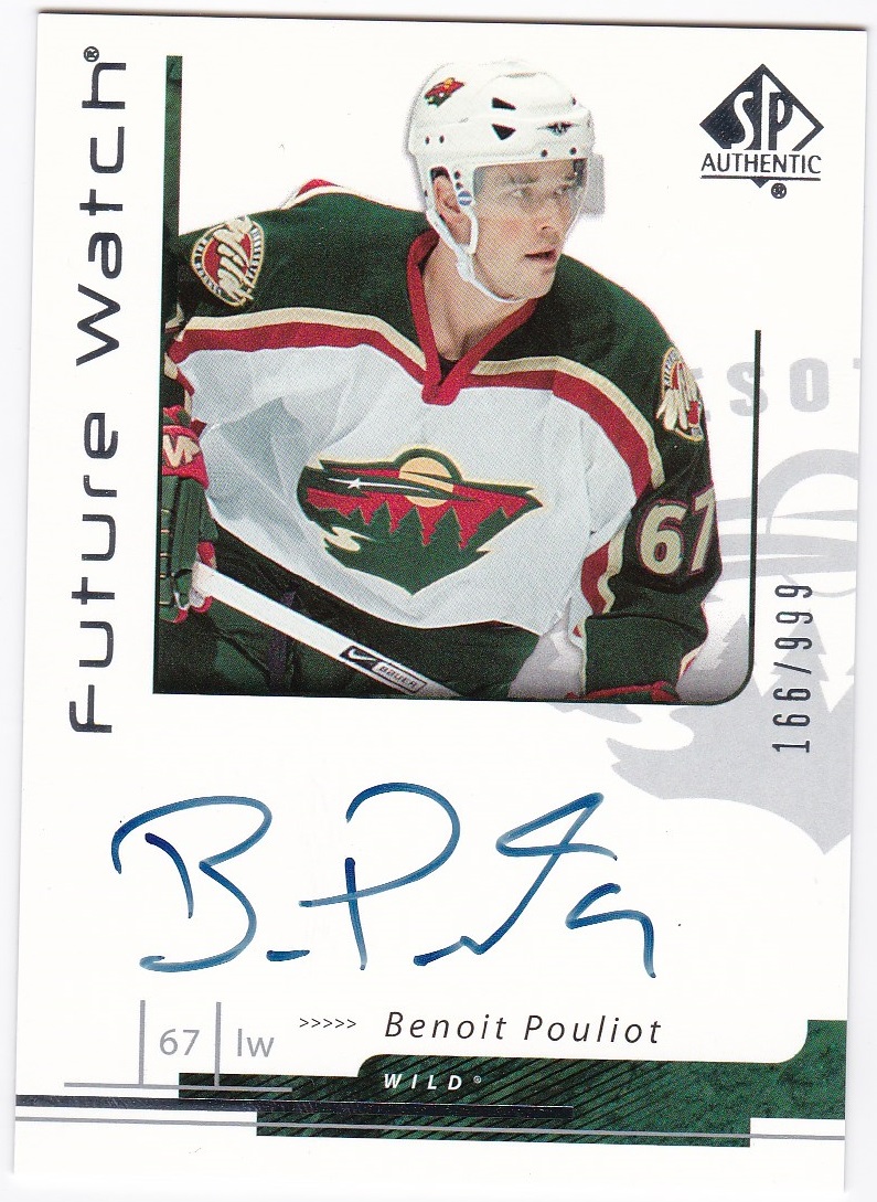 NHL 2006-07 SP Authentic / BENOIT POULIOT AU RC 【166/999】