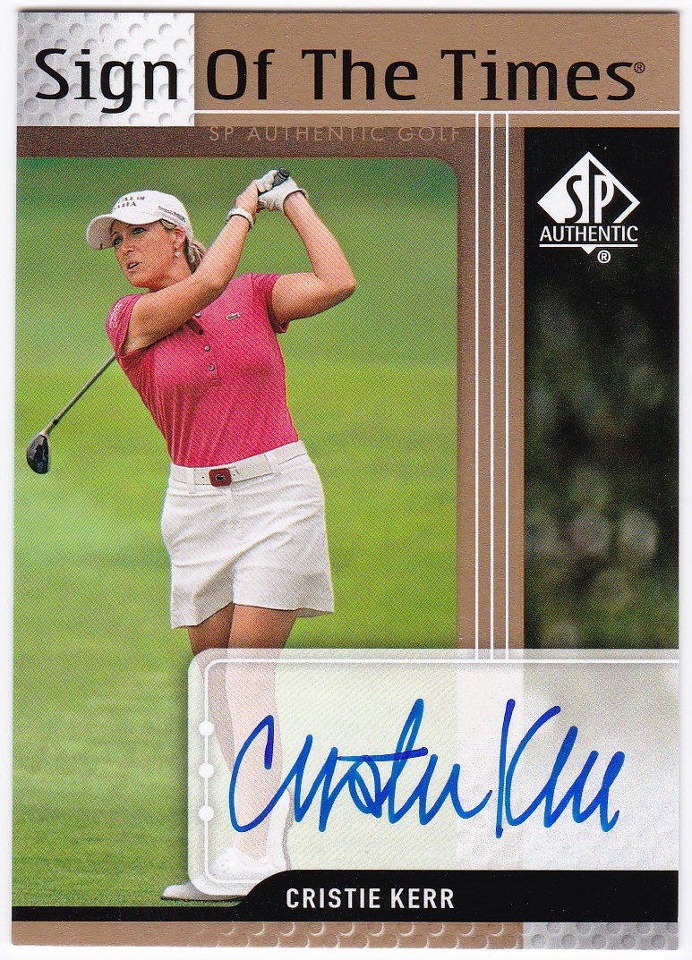 2012 SP Authentic Sign of the Times / CRISTIE KERR